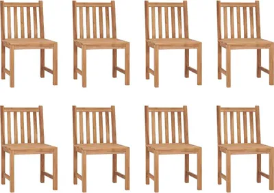 Produktbild von VidaXL 3073150, Terrasse, Gepolsterter Sitz, Teak, Graubraun, Polyester, 500 mm