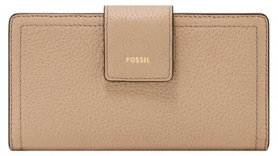 Produktbild von Fossil Logan Damen Weiße Leder Clutch, SL7830270