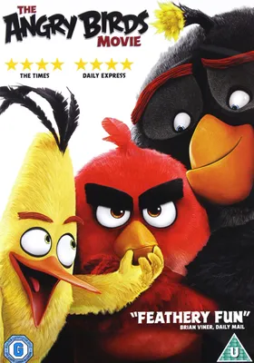 Produktbild von Elevation Sales The Angry Birds Movie, 2016, Film animowany/kreskówka, DVD, U, Kolorowy, Angielski, 97 min