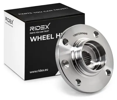 Produktbild von RIDEX 653W0008 Radnabe Vorne Beidseitig für VW GOLF II (19E, 1G1) 4,0-Loch Ø100mm Lochkreis