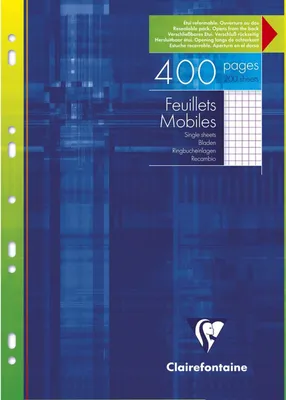 Produktbild von Clairefontaine 1792C, Weiß, 90 g/m²