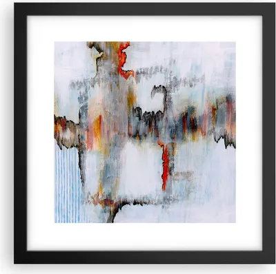 Produktbild von Gerahmtes Poster - Schwarzer Rahmen - Abstraktion modern - 30x30 cm - Wand Bild - Wanddeko - Wandbilder - Kunstposter - Wandposter - Bilderrahmen - Bilder - Kunstdruck - Wandbild - P2BAC30x30-3676