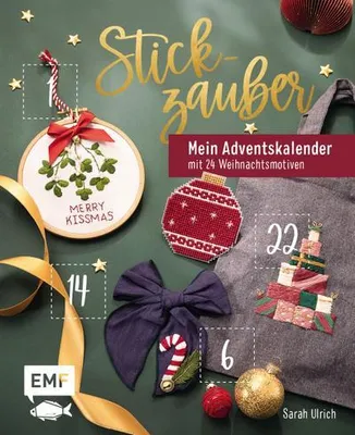 Produktbild von Mein Adventskalender-Buch - Stickzauber