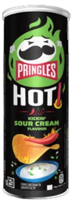 Produktbild von Pringles Hot Kickin' Sour Cream 160g