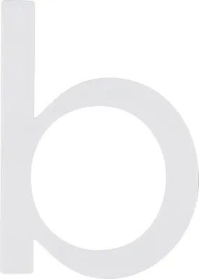 Produktbild von Alpertec Klebebuchstabe B