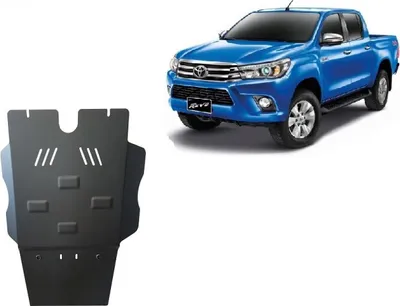 Immagine prodotto di Protezione antincastro in acciaio per la trasmissione e il filtro antiparticolato Toyota Hilux Revo