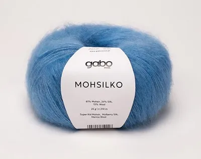Zdjęcie produktu dla Włóczka Gabo Wool Mohsilko 4444 / błękit