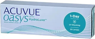 Produktbild von Acuvue Oasys Hydraluxe Contact Lenses 1 Day Replacement -7.50 BC/8.5 30 Units