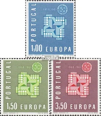 Produktbild von Briefmarken Portugal 1961 Mi 907-909 (kompl.Ausg.) FDC Europa