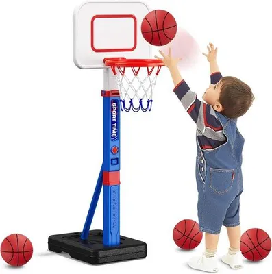 Produktbild von Famanu Basketballkorb verstellbar - für Kleinkinder und Kinder