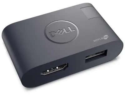 Immagine prodotto di DELL DA20 USB tipo-C HDMI + USB Nero