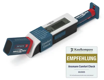 Produktbild von ANSMANN Universeller Batterietester für handelsübliche Akkus, Batterien