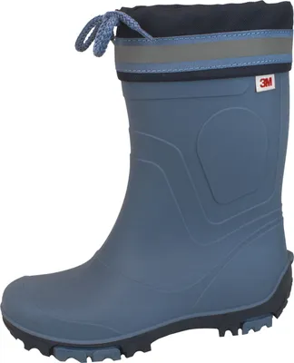Produktbild von Bockstiegel Kinder Gummistiefel Regenstiefel Bente, Farbe:Blau, Artikel:-8689 stahlblau / dunkelblau, Schuhgröße:36-37