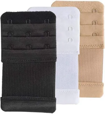Obrázek produktu pro Prodlužovače popruhů pro podprsenky, elastické, pro větší pohodlí
