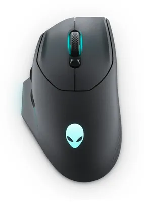 Image de Alienware AW620M mouse Gaming Right-hand RF Wireless + USB Type-C Optical 26000 DPI