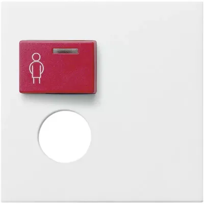 Image de Gira 022703 Cache Ackermann 73073 E/E3/73075 A Système 55 blanc pur