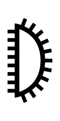 Produktbild von Holzraspel DIN 7263 L.300mm Q.29x9mm Hieb 2 halbrd.PROMAT