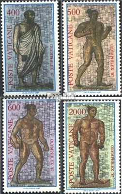 Produktbild von Briefmarken Vatikanstadt 1987 Mi 916-919 (kompl.Ausgabe) gestempelt Briefmarkenausstellung