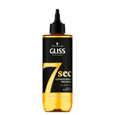 Produktbild von Schwarzkopf mass market GLISS 7 SEC express repair treatment oil nutritive 200 ml