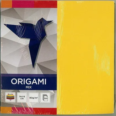 Image de Interprint Origami Paper 14X14cm Mix 100 feuilles