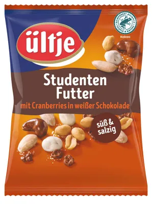 Zdjęcie produktu dla ültje trail mix słodko-pikantny częściowo oblany czekoladą 150g