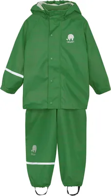 Productafbeelding van Basic Rainwear Set-solide Polyurethanregenjas, Elm Green, 150, Elm Green, 150