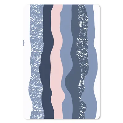 Produktbild von MuchoWow® Mauspad Mousepad Design - Kinder - Streifen 40x60 cm - Mousepads - Maus Mat - Pad - Mausunterlage - Schreibtisch Accesoire