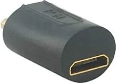 Produktbild von System-S Mini HDMI Stecker auf Mini HDMI Buchse Konverter Adapter Schnittstellenschoner