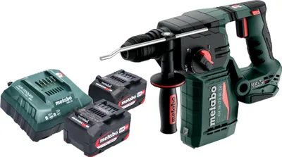 Produktbild von Metabo KH 18 LTX BL 24 Akku Bohrhammer 18 V 2,2 J SDS Plus Brushless + 2x Akku 4,0 Ah + Ladegerät