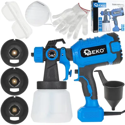Image de Pistolet à peinture électrique, 400 W, réservoir de 800 ml