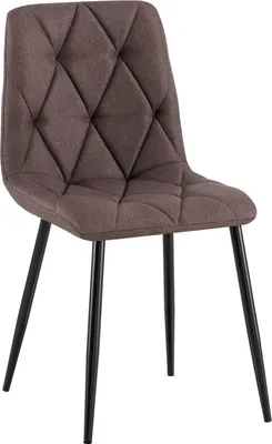 Immagine prodotto di Sedia da pranzo in velluto - Sedia moderna di design - Eccezionale comfort di seduta, gambe in metallo nero