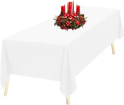 Produktbild von Famanu Rechteckiges Tischdecke aus Leinen - 178 cm x 366 cm
