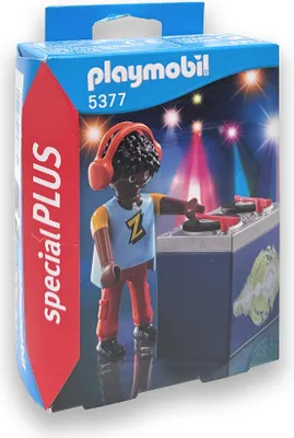 Produktbild von PLAYMOBIL 5377 Speicial-Plus DJ mit Pult und 2 Plattentellern