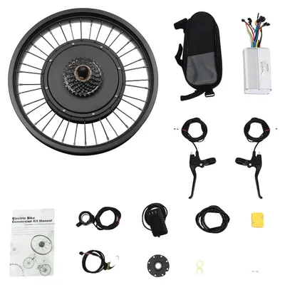 Produktbild von Ebike Modifikationskit, 48V Motor, Scheibenbremse, schwarz