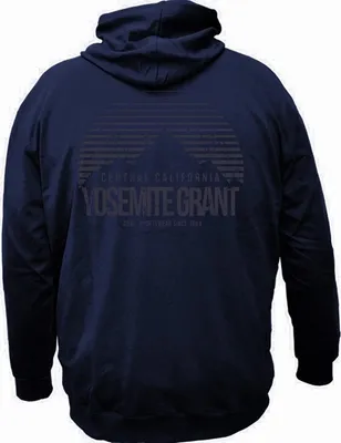 Produktbild von Übergrößen Kapuzen-Sweatjacke Yosemite grau AHORN SPORTSWEAR Dunkelblau 3XL