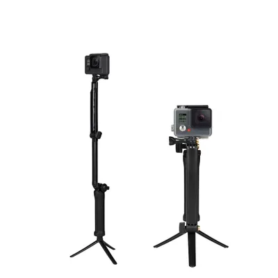Produktbild von 3-In-1-Einbeinstativ-Stativ Mit Selfie-Halter Für Gopro