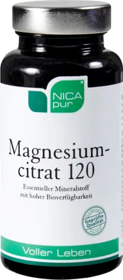 Produktbild von NICApur Magnesiumcitrat 120