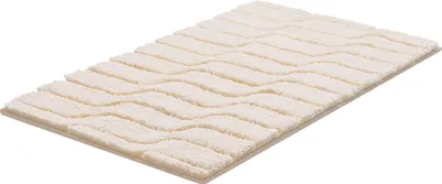 Produktbild von Grund Badteppich VOGUE - 100% Baumwolle, Farbe:Natur, Größe:60x100 cm