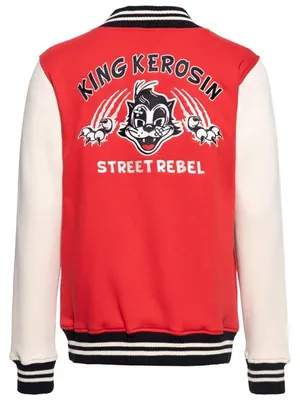 Produktbild von King Kerosin College Jacke - Rebel Rot L