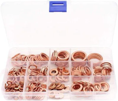 Produktbild von Koperen sluitringen - assortimentset voor schroeven und Verbindungselemente