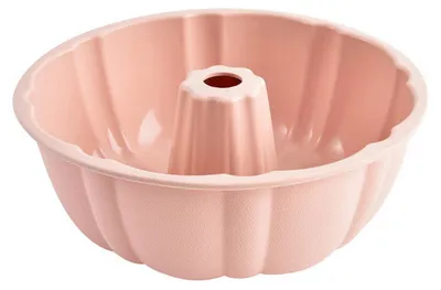 Produktbild von 10-Zoll-Silikon-Kuchenform, große Kapazität, antihaftbeschichtet, geriffelte Rohrform für Kuchen, Brownies, Maisbrot, BPA-frei, leicht zu reinigen, runde Formen zum Backen