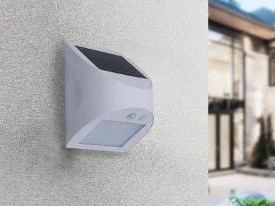 Zdjęcie produktu dla NEDES LED, lampa ścienna solarna, 3W / 3000K / 4000K - LS125