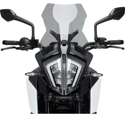 Immagine prodotto di Cupolino PUIG touring fumè chiaro 500x330mm per Ktm