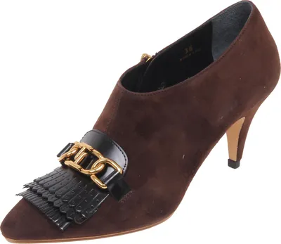 Produktbild von F7142 decollete donna braun/schwarz TOD'S scarpe Wildlederschuh Frau