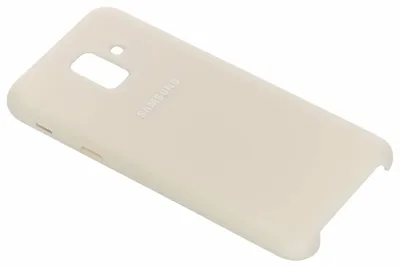 Produktbild von Samsung Goldfarbenes Dual Layer Cover kompatibel mit Galaxy A6 (2018)