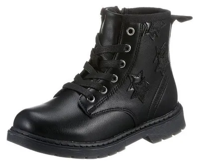 Produktbild von Lumberjack Kinder Mädchen Stifeletten Schwarz Gr.34