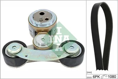 Produktbild von INA 529 0537 10 Keilrippenriemensatz passend für PEUGEOT 508 SW I (8E)