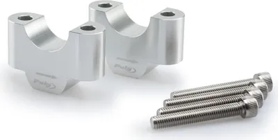 Produktbild von PUIG 20309P Lenkererhöhungen passend fuer UNIVERSAL UNIVERSAL Silber