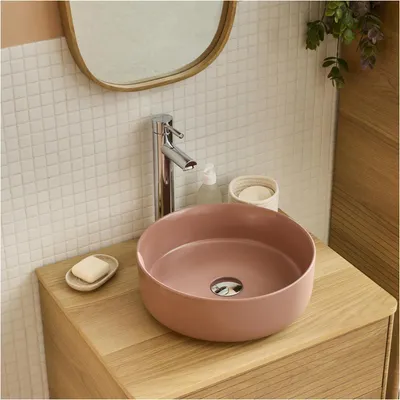 Produktbild von Rundes Aufsatzwaschbecken 36 x 36 cm DIEGO