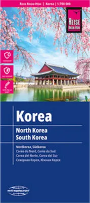 Obrázok produktu pre Reise Know-How Mapa Severnej a Južnej Kórey (1:700 000)